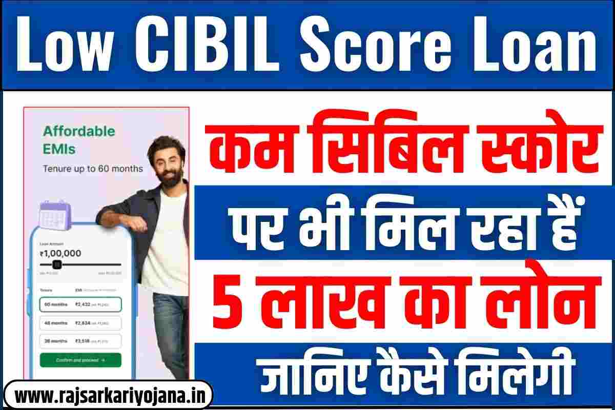 Low CIBIL Score Loan